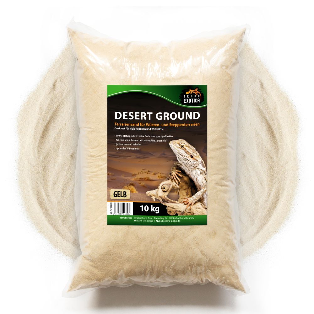 desert ground - 10kg - gelb - 1