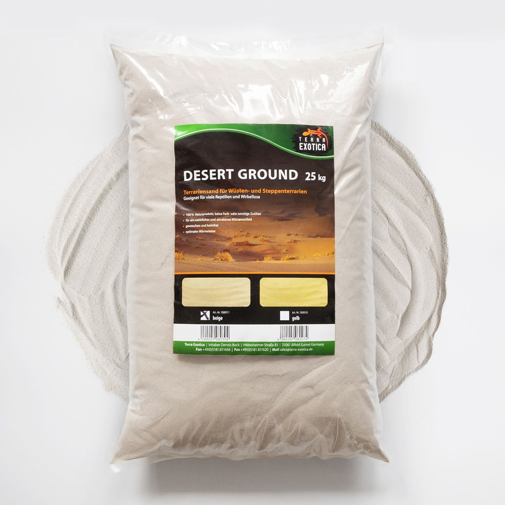 desert ground - 25kg - beige - 1