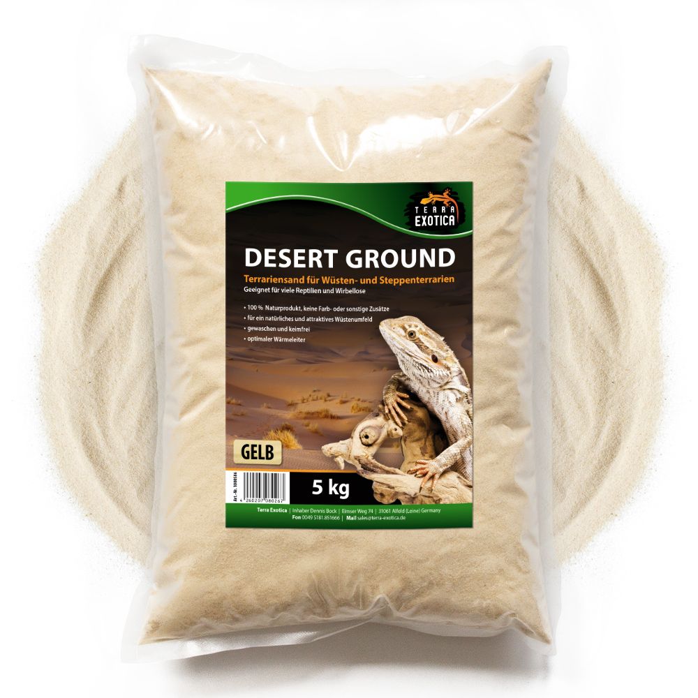 desert ground - 5kg - gelb - 1