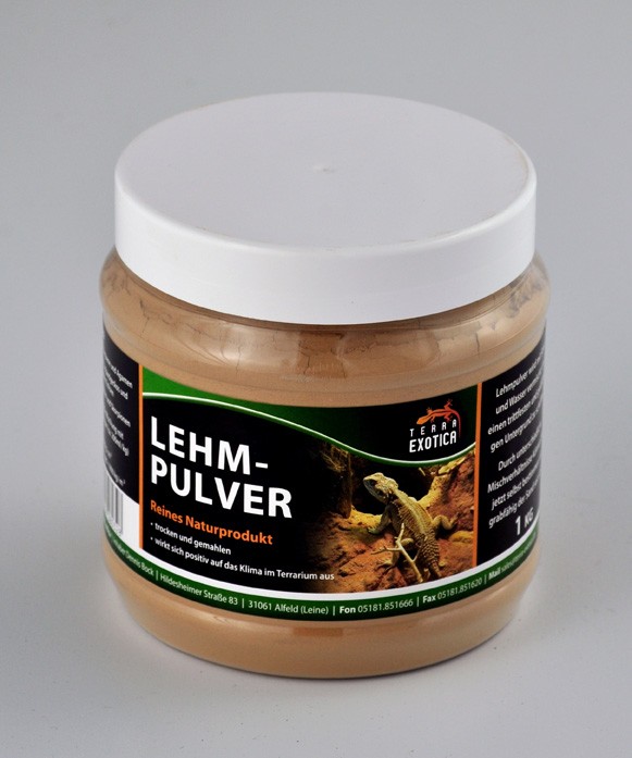 lehmpulver - braun - dose - 1kg - 1
