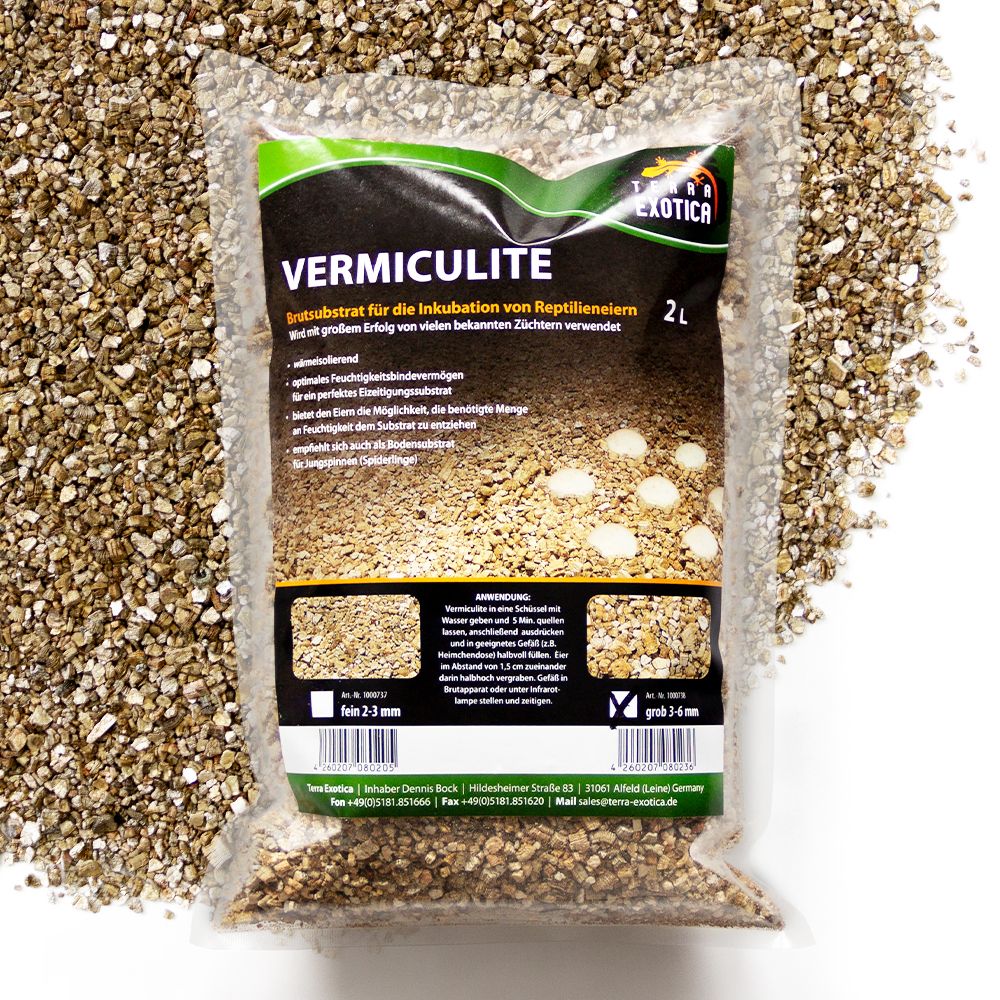 vermiculite - 2 liter - grob - 1